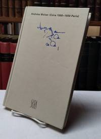 Andréas Walser (Coire 1908-1930 Paris): Tableaux / Lettres / Textes