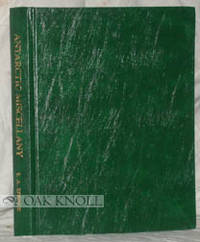 London: J.J.H Simper & J.I Simper, 1980. faux leather. Antarctica. 8vo. faux leather. xi, (i), 220 p...