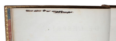 De l'Esprit. - [PRESENTATION-COPY OF THE EXCEEDINGLY RARE FIRST ISSUE] (photo 11)