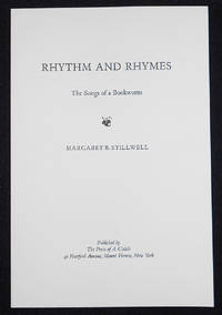 Prospectus For Rhythm And Rhymes: The Songs Of A Bookworm By Margaret B. Stillwell - Used Books