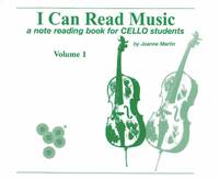 I Can Read Music, Vol 1: A note reading book for CELLO students