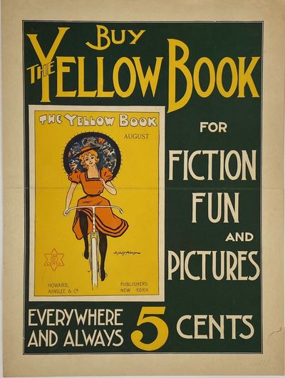 Buy the Yellow Book for Fiction Fun and Pictures; Everywhere and Always 5 Cents