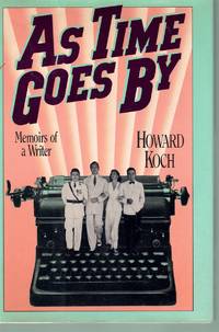 cover of AS TIME GOES BY Memoirs of a Writer