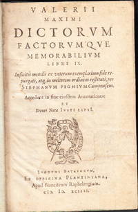 Dictorum factorumque memorabilium libri IX.…