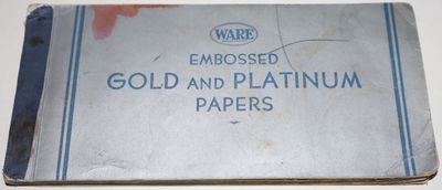 Ware, Massachusetts, or possibly Brookfield, Massachusetts: Ware Coated Paper Co., which was a divis...