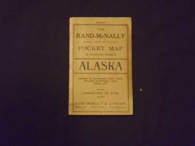 The Rand-McNally Indexed County and Railroad Pocket Map and Shippers Guide of Alaska&hellip;