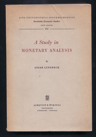 A study in monetary analysis.