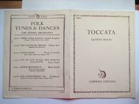 image of Toccata for piano founded on the Northumbrian pipe-tune Newburn lads