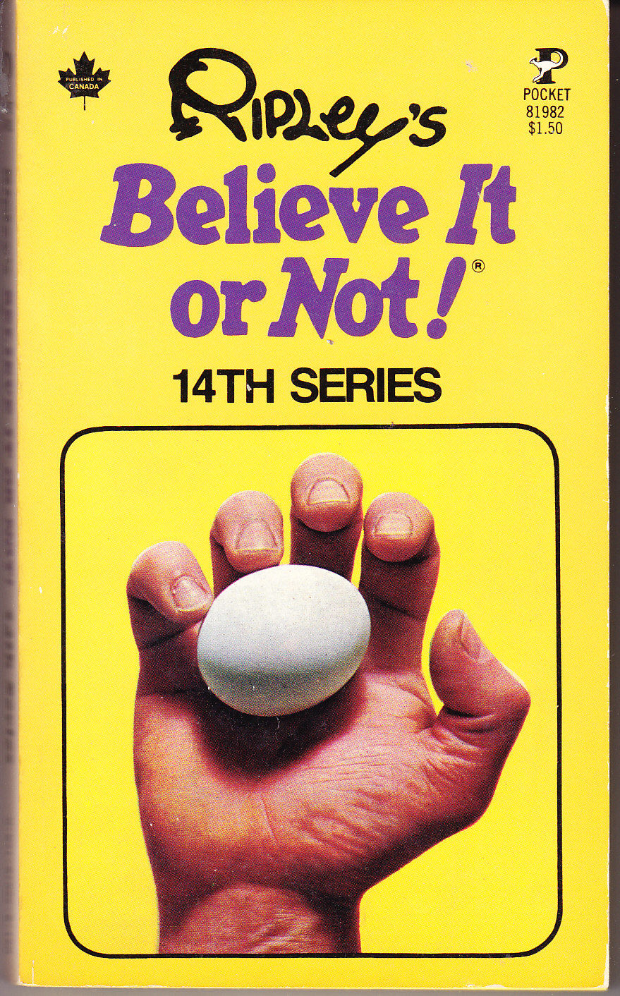Ripleys Believe It Or Not Book