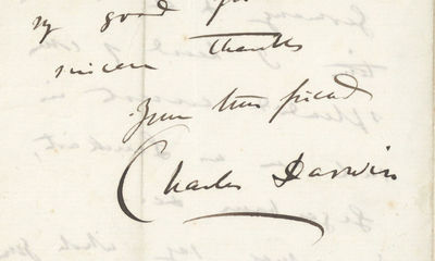 Charles Darwin Uses the Language of Religion to Describe the Increasing Number of Scientists Adopting His Theory of Evolution: Converts