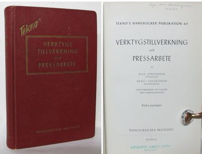 Verktygstillverkning och pressarbete.
