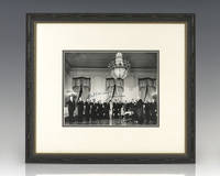 Jacqueline Kennedy, Robert McNamara and Dean Rusk Photograph Signed.