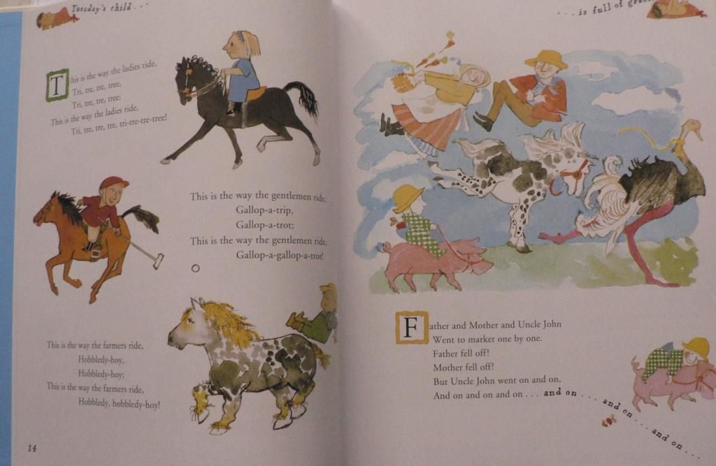 A Child`s Treasury of Nursery Rhymes by Kady MacDonald Denton