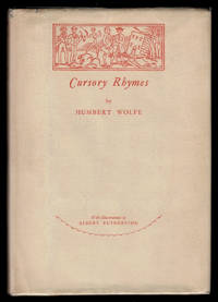 CURSORY RHYMES. Illustrated by Albert Rutherston.