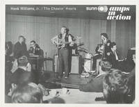 Hank Williams, Jr. and The Cheatin' Hearts Promotional Flyer / Handbill for Sunn Amplifiers (Amps in Action)