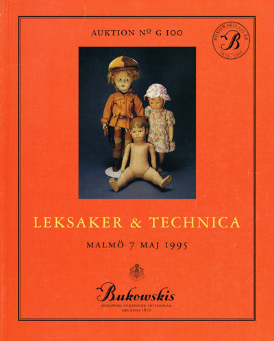 Leksaker & technica. Auktion No G 100. Bukowskis…