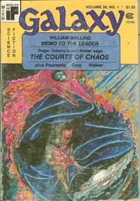 GALAXY Science Fiction: December, Dec. - January, Jan. 1978 (&quot;The Courts of Chaos&quot;) by Galaxy (Wallace Walling; Roger Zelazny; Timothy P. Lewis; Tim Joseph; Lee Whipple; Jesse Peel; Anji Valenza; J. E. Pournelle) - 1978