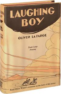 Laughing Boy (First Edition, later issue jacket, Pulitzer Prize band) by Oliver La Farge - 1929