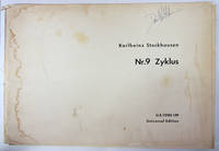 image of Nr. 9; Zyklus für einen Schlagzeuger; pour un batteur; for one percussionist