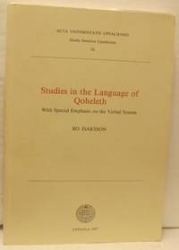 Studies in the Language of Qoheleth. With Special…