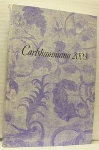 Carlshamniana 2003. Årgång 18. Årsbok utgiven av…