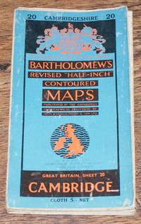 Cambridge - Bartholomew's Revised "Half-Inch" Contoured Maps, Great Britain Sheet 20