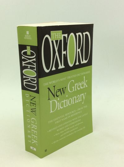 The Oxford Paperback Greek Dictionary: Greek-English, English-Greek : The Oxford Handbook of Greek and Roman Mythography