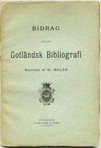 Bidrag till en gotländsk bibliografi.