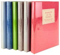 Sparrow 1 - 72: Autograph edition limited to 50 copies [cover title] [72 Pamphlets Bound in Six Volumes, complete; Signed by contributors]
