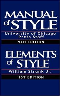 The Chicago Manual of Style & The Elements of Style, Special Edition