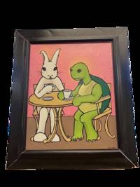 At Tea Time the Hare Declared, "Some race, eh?