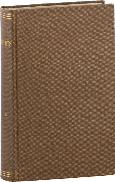 Bound volume of author's copies of Henry Moir's writings on actuarial science