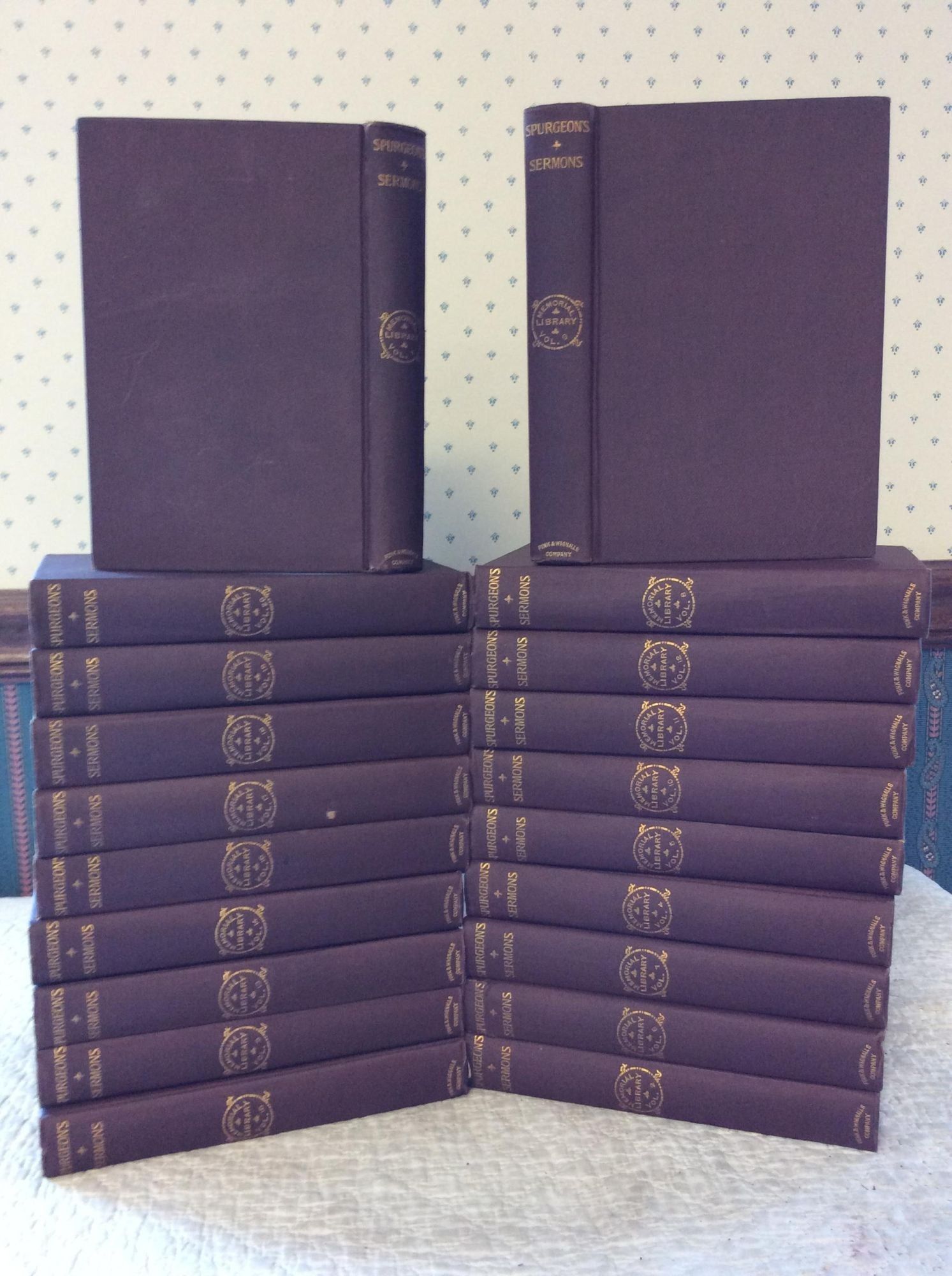 SERMONS OF REV. C.H. SPURGEON OF LONDON, Volumes I-XX by Charles