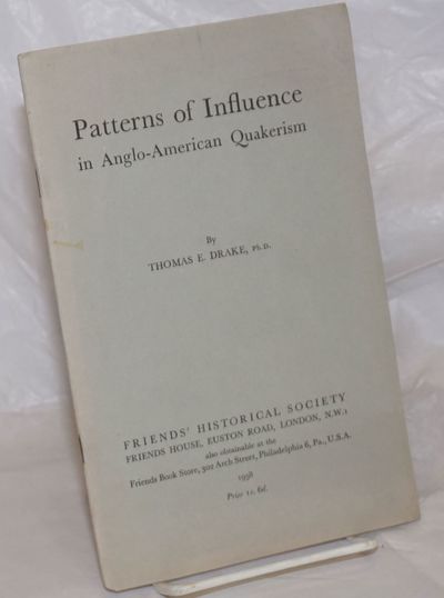London: Friends' Historical Society, 1958. Pamphlet. 16p., softbound, a stapled pamphlet in 9x5.5 in...