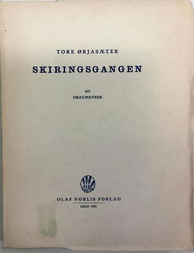 Skiringsgangen. Eit draumkvede