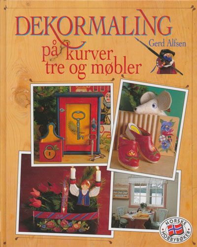 Dekormaling på kurver, tre og møbler.