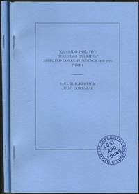 image of Querido Pablito / Julissimo Querido, Selected Correspondence 1958-1971: Parts I and II: The Cuny Poetics Document Initiative, Series 7, Number 5, Fall 2017