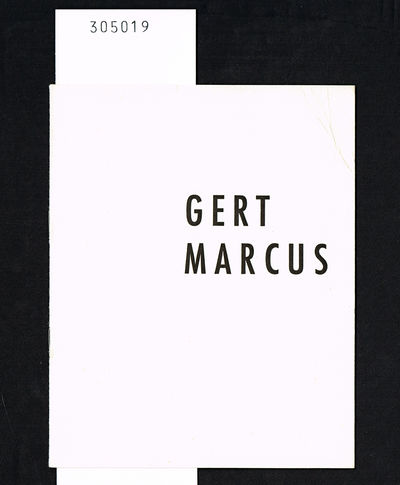Gert Marcus.