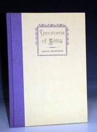 cover of Specimens of Song: Poems By Emily Dickinson
