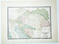 image of 1889 Color Map of Austria
