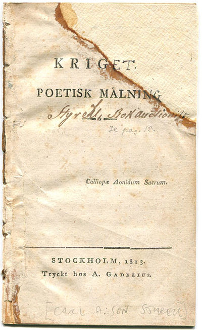 Kriget. Poetisk målning.