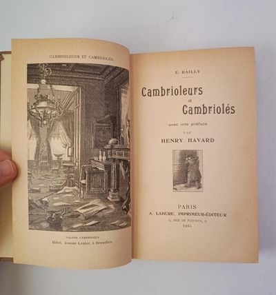 Cambrioleurs et Cambriolés avec une préface par Henry Havard. (photo 3)