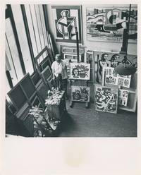 Original photograph of Fernand Léger in his studio, 1952