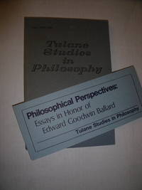 Tulane Studies in Philosophy Volume XXIX 1980