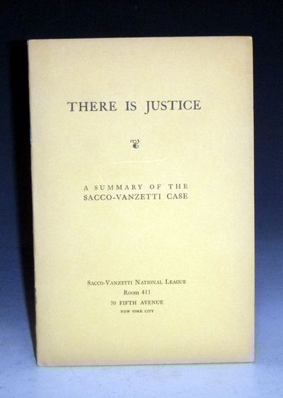 A Collection of Sacco-Vanzetti Ephemera