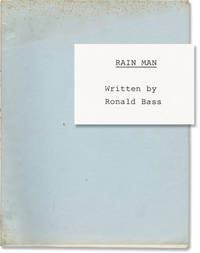 Rain Man (Original screenplay for the 1988 film) by Levinson, Barry (director); Barry Morrow, Ronald Bass (screenwriters); Dustin Hoffman, Tom Cruise, Valeria Golino (starring) - 1988