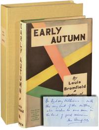 Early Autumn (Signed First Edition) by Bromfield, Louis - 1926