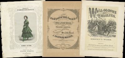 Collection of American Sheet Music...; (photo 1)