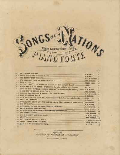 Collection of American Sheet Music...; (photo 32)