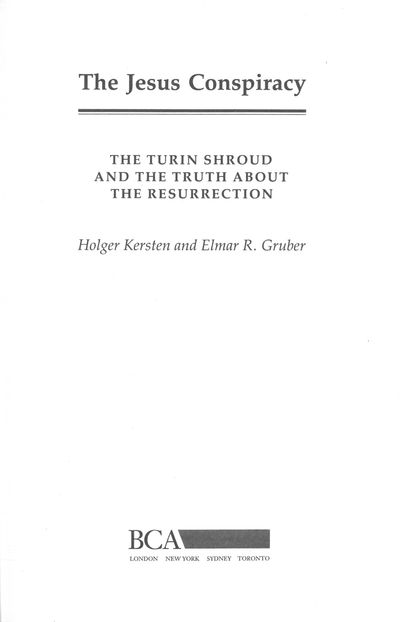 The Jesus conspiracy. The Turin shroud and the…